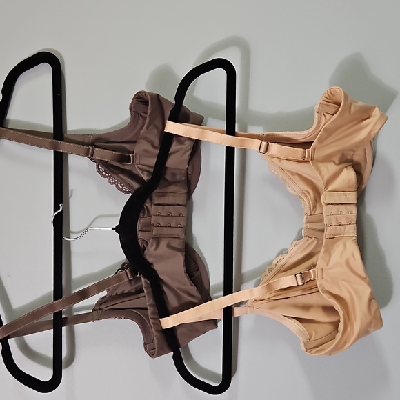 Simply Vera Vera Wang Lace Underwire Bras - 2 Brown and Cream 38C - Picture 2 of 8